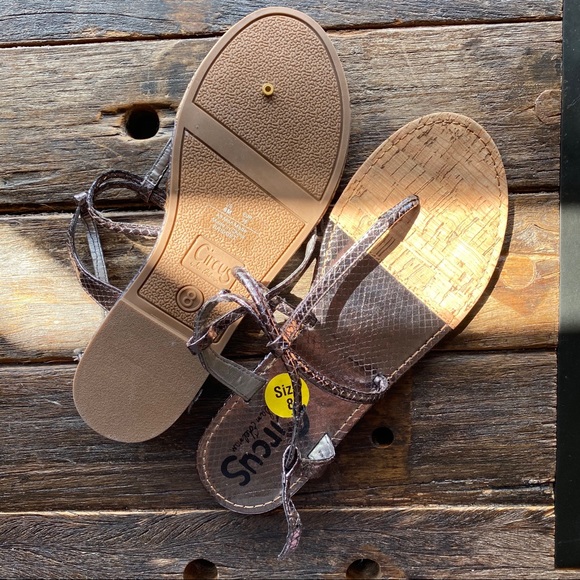 Circus by Sam Edelman Metallic Sandals NWT! - Picture 2 of 3